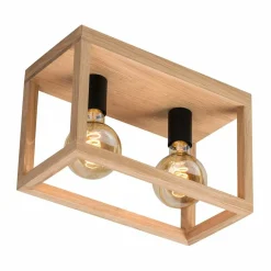 Cheap Drewniana lampa sufitowa na dekoracyjne żarówki 9154274 KAGO | Kaja Żyrandole Nowoczesne