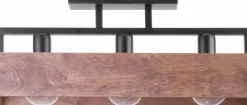 Best Sale Drewniana lampa sufitowa do stylowej kuchni SIG 31740 z serii DAKOTA Żyrandole Nowoczesne
