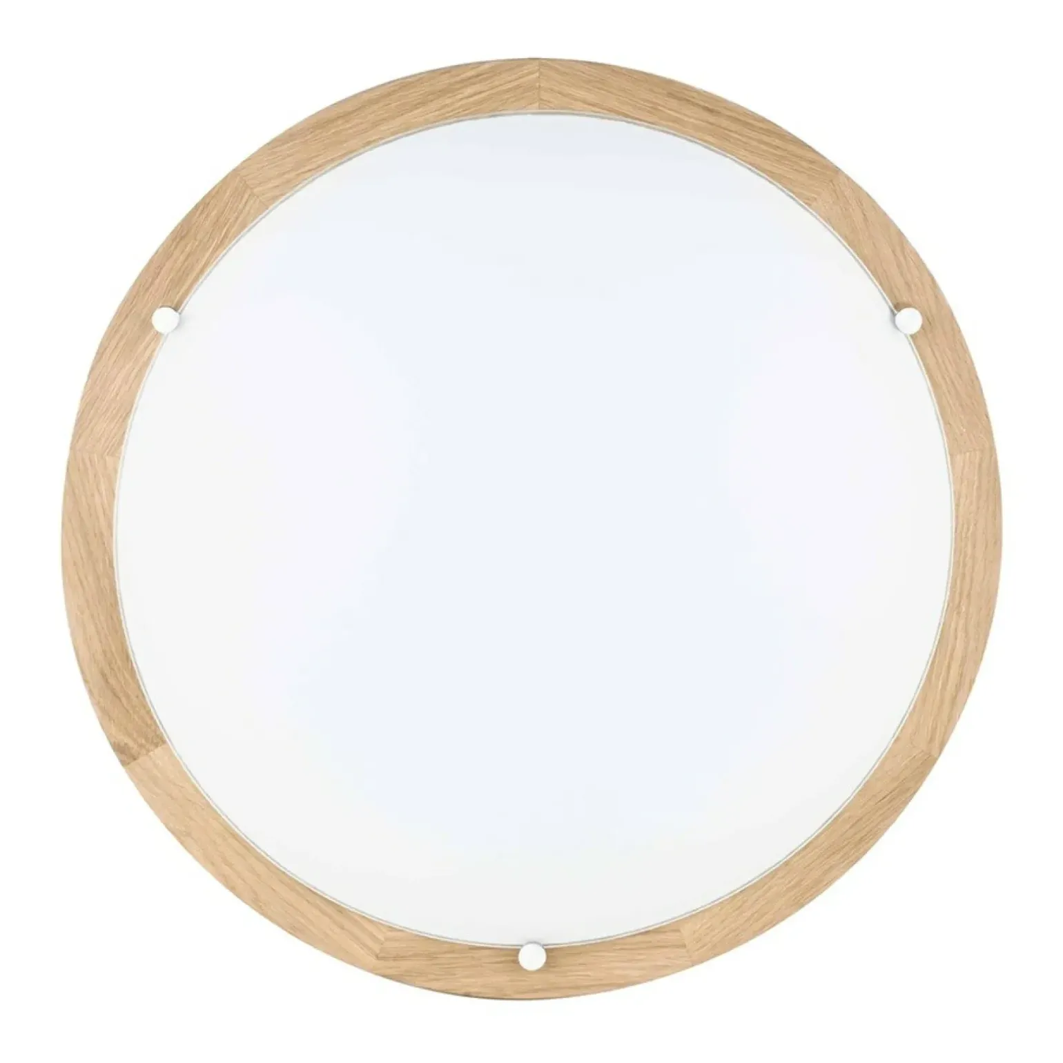 Sklep Kaja Drewniana, okrągła lampa sufitowa ⌀35cm 2xE27 4753474 FRIDA | Kaja