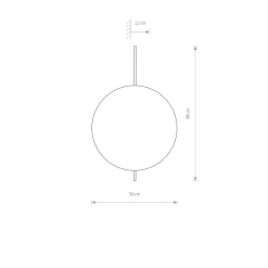 Sklep Kaja Drewniany kinkiet ścienny, w kształcie koła 7655 | Kaja Oświetlenie