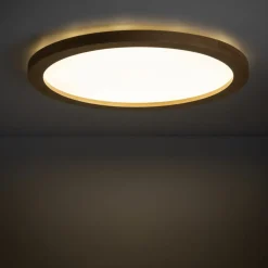 Sklep Kaja Drewniany, ledowy plafon do sypialni TK 18011 AQUA WOOD BUK | Kaja