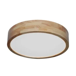 Sklep Kaja Drewniany plafon LED do sypialni PLF-73827-3KS4KS65K-WO NORTON | Kaja