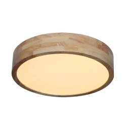 Sklep Kaja Drewniany plafon LED do sypialni PLF-73827-3KS4KS65K-WO NORTON | Kaja