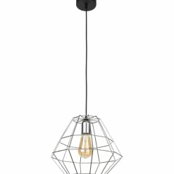 Store Druciana, chromowana lampa wisząca do jadalni TK 4204 z serii DIAMOND Żyrandole Nowoczesne