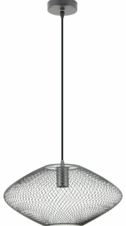 Store Druciana, czarna lampa wisząca do kuchni ZM A8032-BK z serii ORION Żyrandole Nowoczesne