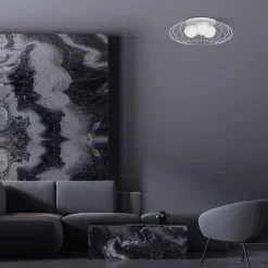 Sklep Kaja Druciana lampa sufitowa z białymi kloszami MLP4435 KRONOS | Kaja