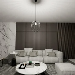 Cheap Druciana lampa wisząca w stylu industrialnym 1304/1 z serii ONYX Żyrandole Nowoczesne