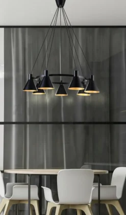 Cheap Duża, industrialna lampa wisząca 37-71170 MORE | Kaja Oświetlenie Żyrandole Nowoczesne