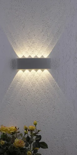 Sklep Kaja Duża lampa na elewację o ciepłej barwie 9489-21 z serii CARLO | Kaja