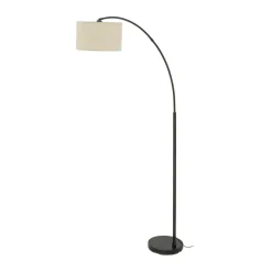 Sklep Kaja Duża lampa podłogowa w kształcie łuku TK 16023 ZENITH LINEN | Kaja