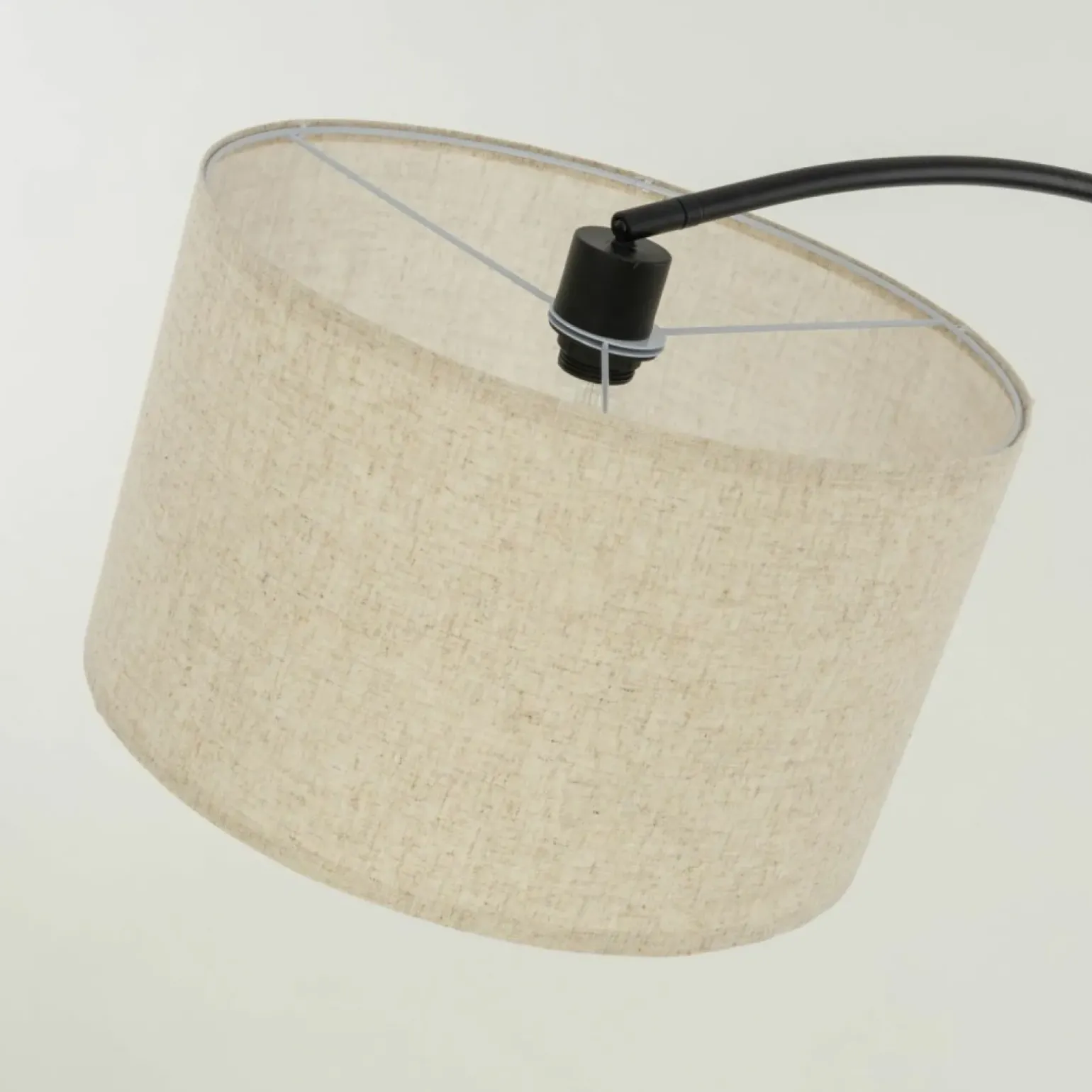 Sklep Kaja Duża lampa podłogowa w kształcie łuku TK 16023 ZENITH LINEN | Kaja