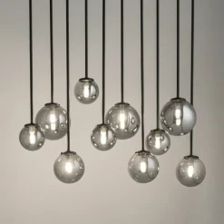 Outlet Duża lampa sufitowa ze sztywnymi zwisami SIG 33490 TULIA | Kaja Żyrandole Nowoczesne