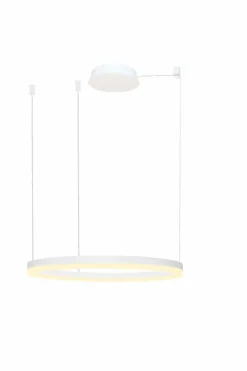Store Duża lampa wisząca LED do salonu ⌀80cm AZ4959 HALO | Kaja Oświetlenie Żyrandole Nowoczesne