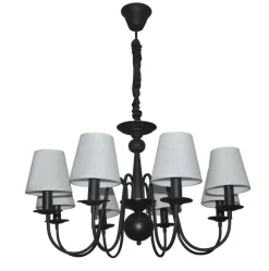 Sklep Kaja Duża lampa z klasycznymi abażurami LP-88439/8P WERONA | Kaja
