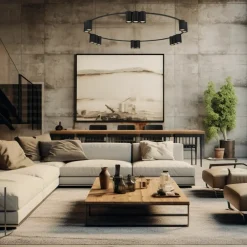 Best Sale Duża obręcz wisząca z czarnymi tubami ML0376 (KOŁO) GENESIS | Kaja Żyrandole Nowoczesne