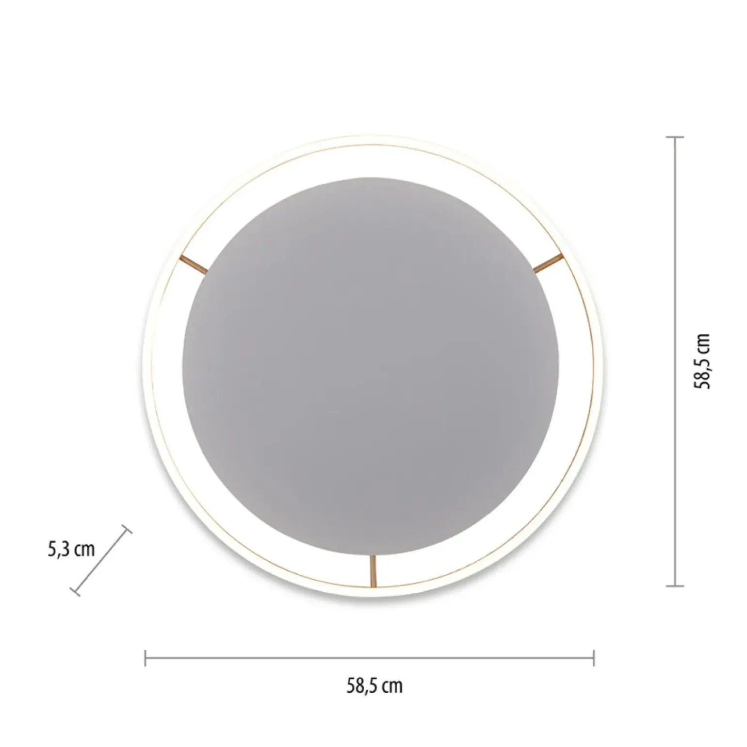 Sale Duża, piękna lampa sufitowa LED - 15392-60 z serii RITUS Żyrandole Nowoczesne