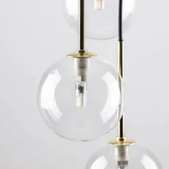 Best Duża rotunda z kaskadą kloszy, na antresolę TK 10182 AURORA | Kaja Żyrandole Nowoczesne