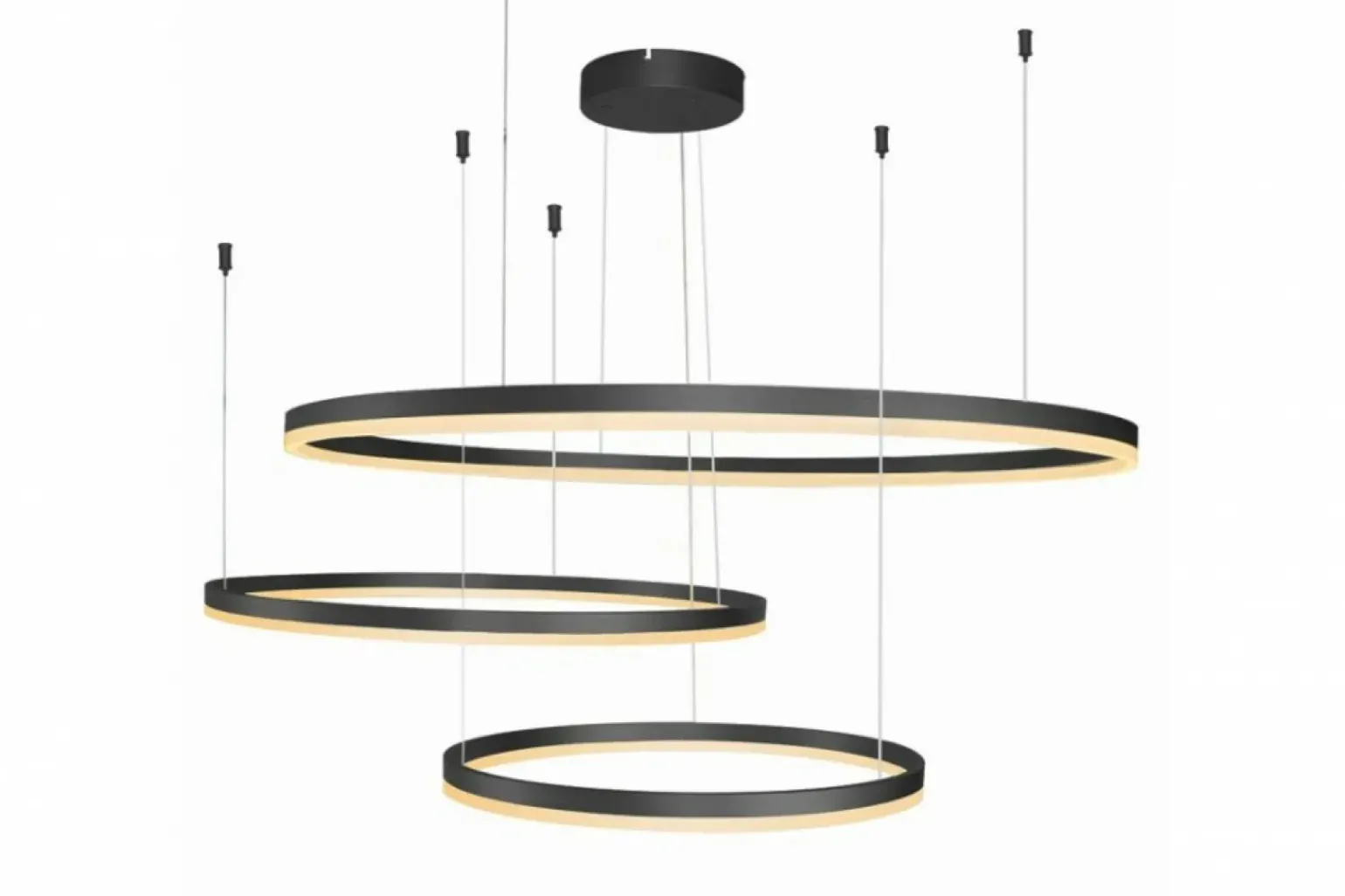 Cheap Duże ledowe obręcze z ciepłym światłem AZ4707 HALO | Kaja Oświetlenie Żyrandole Nowoczesne