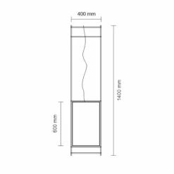 Best Sale Długa, abażurowa lampa wisząca - czarny 140cm ANT 9032 PAA | Kaja Żyrandole Nowoczesne