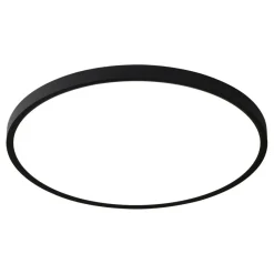 Sklep Kaja Duży, czarny plafon LED ⌀60cm LP-2505/1C-60 BK CALIFORNIA | Kaja