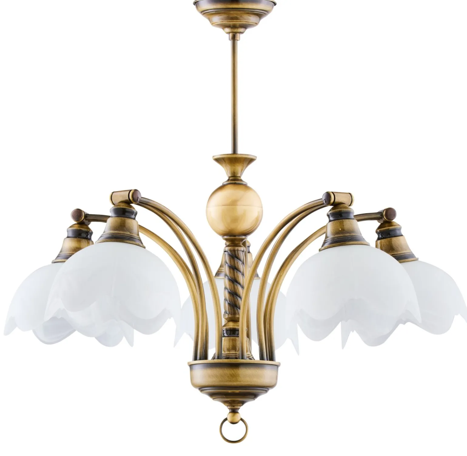 Sklep Kaja Duży, pięcioramienny, elegancki żyrandol JUP 5 JUPITER | Kaja