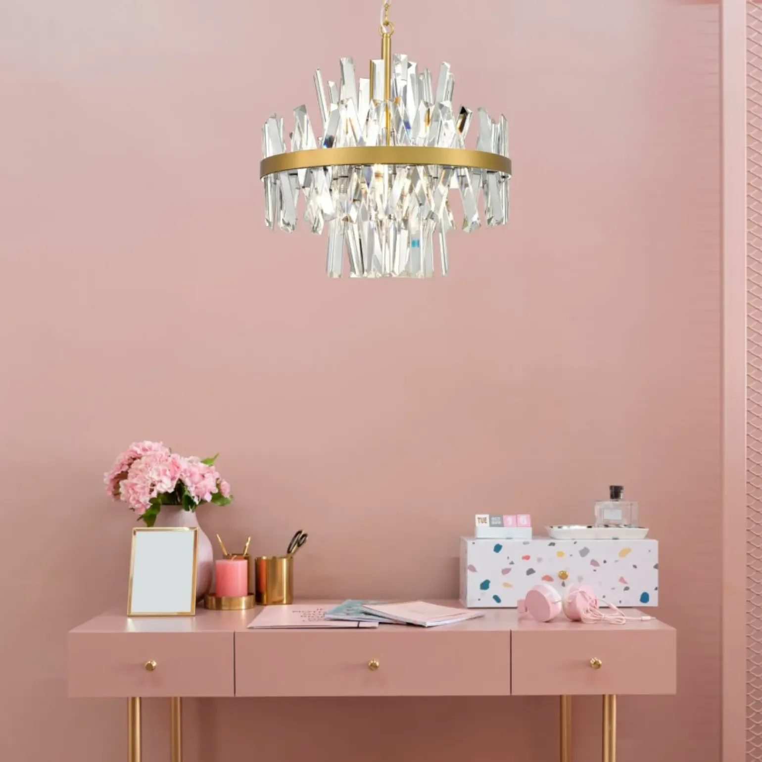 Flash Sale Duży żyrandol z kryształów P0567-08C-7GAC CONSTANTINOPLE| Kaja Żyrandole Nowoczesne