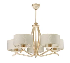 Sklep Kaja Duży żyrandol z ozdobnymi abażurami JUP 1275 KASZMIR | Kaja