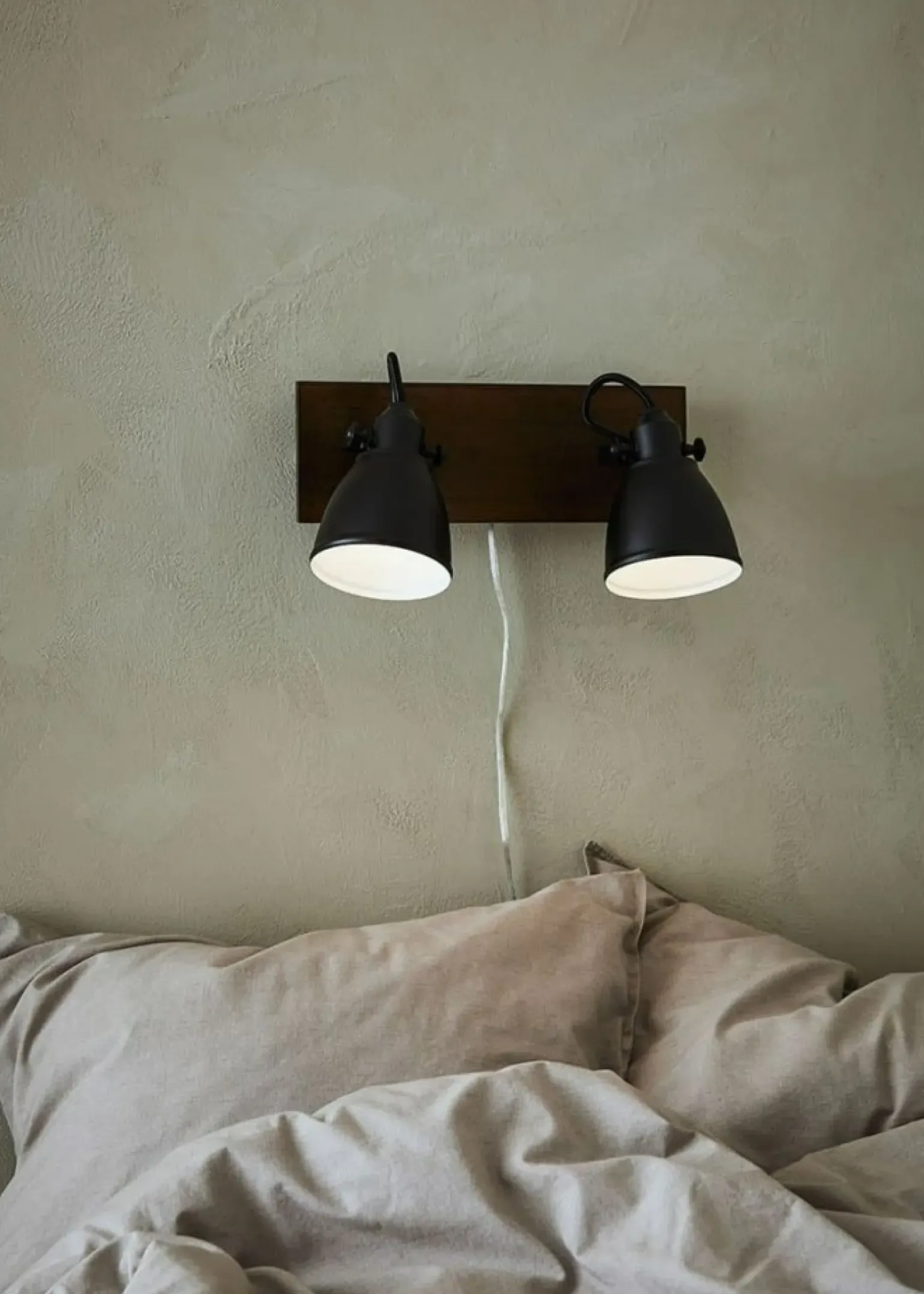 Sklep Kaja Dwa regulowane kinkiety brązowa przyścianka 108213 | Kaja Oświetlenie