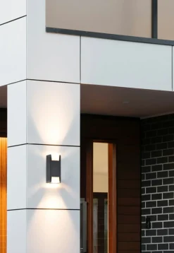 Sklep Kaja Dwukierunkowa, ogrodowa lampa ścienna K-8145 SLOT | Kaja Oświetlenie