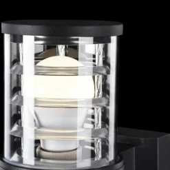 Sklep Kaja Dwukierunkowy, kinkiet ogrodowy O576WL-02B BRONX | Kaja