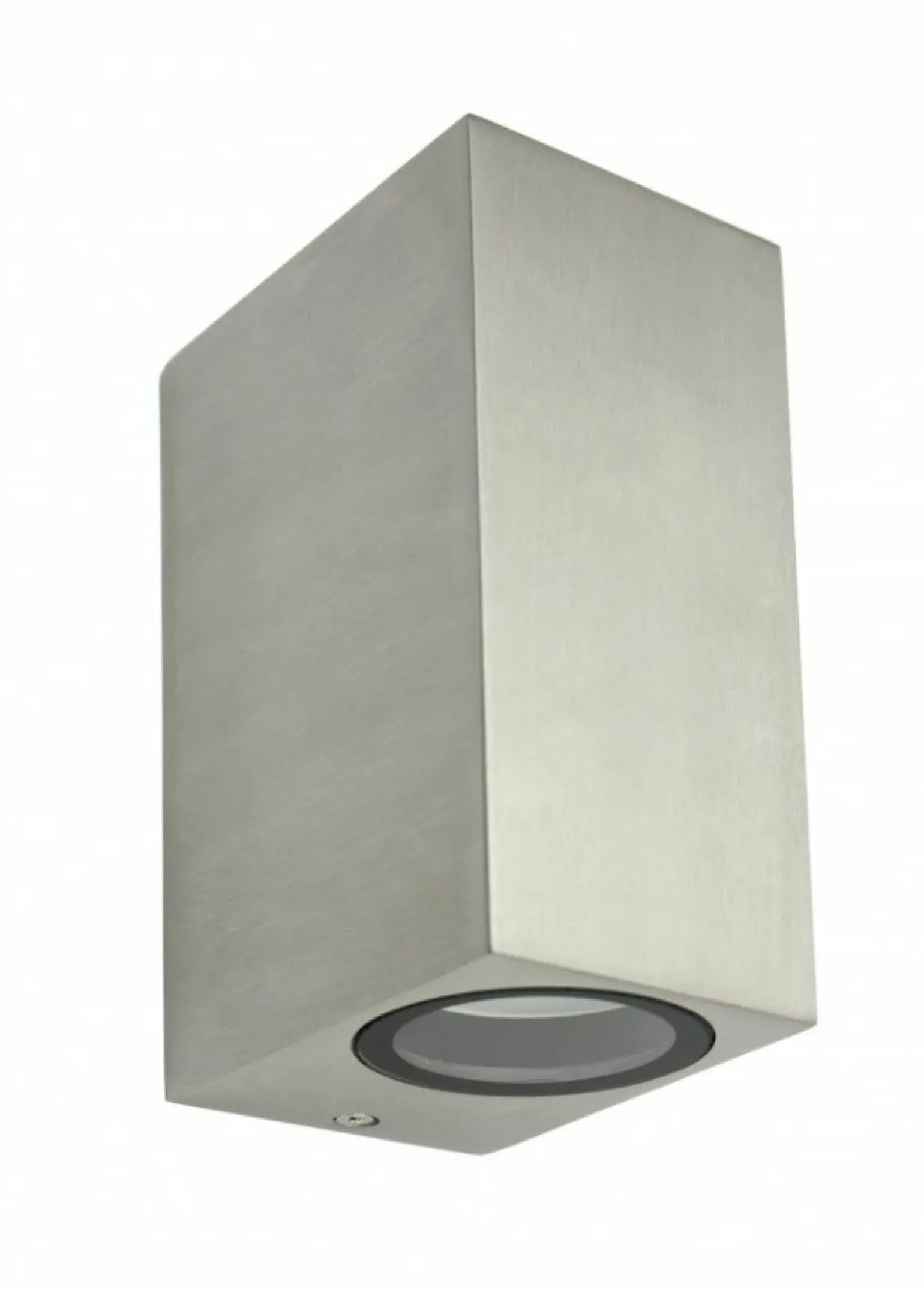 Sklep Kaja Dwukierunkowy kinkiet elewacyjny, aluminium 5002 BR z serii MINI | Kaja Oświetle