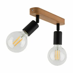 Fashion Dwupunktowa, drewniana listwa sufitowa TK 4748 z serii SIMPLY WOOD Żyrandole Nowoczesne