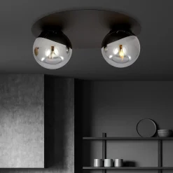 Sklep Kaja Dwupunktowa lampa sufitowa do korytarza 1128/2 SOLAR | Kaja