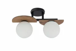 Hot Dwupunktowa lampa sufitowa do sypialni SIG 33301 z serii MIRROR | Kaja Żyrandole Nowoczesne