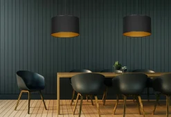 Best Dwupunktowa lampa wisząca z abażurami 184/2 ROTO | Kaja Oświetlenie Żyrandole Nowoczesne