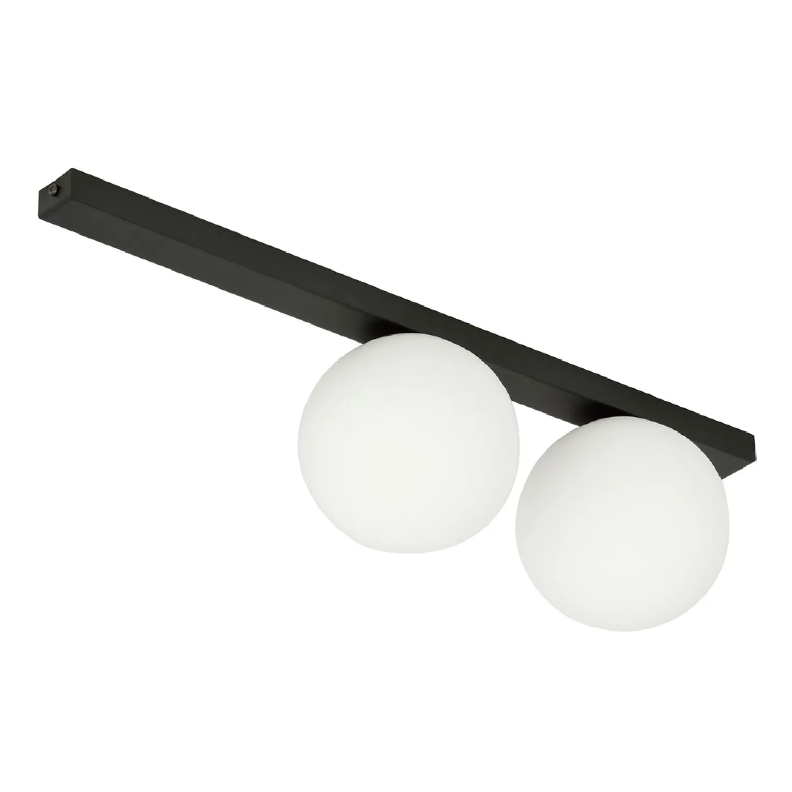 Sklep Kaja Dwupunktowa listwa sufitowa z białymi kulami 1124/2 FIT | Kaja