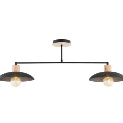 Best Dwupunktowa, metalowa lampa sufitowa 1318/2 KOBE | Kaja Oświetlenie Żyrandole Nowoczesne