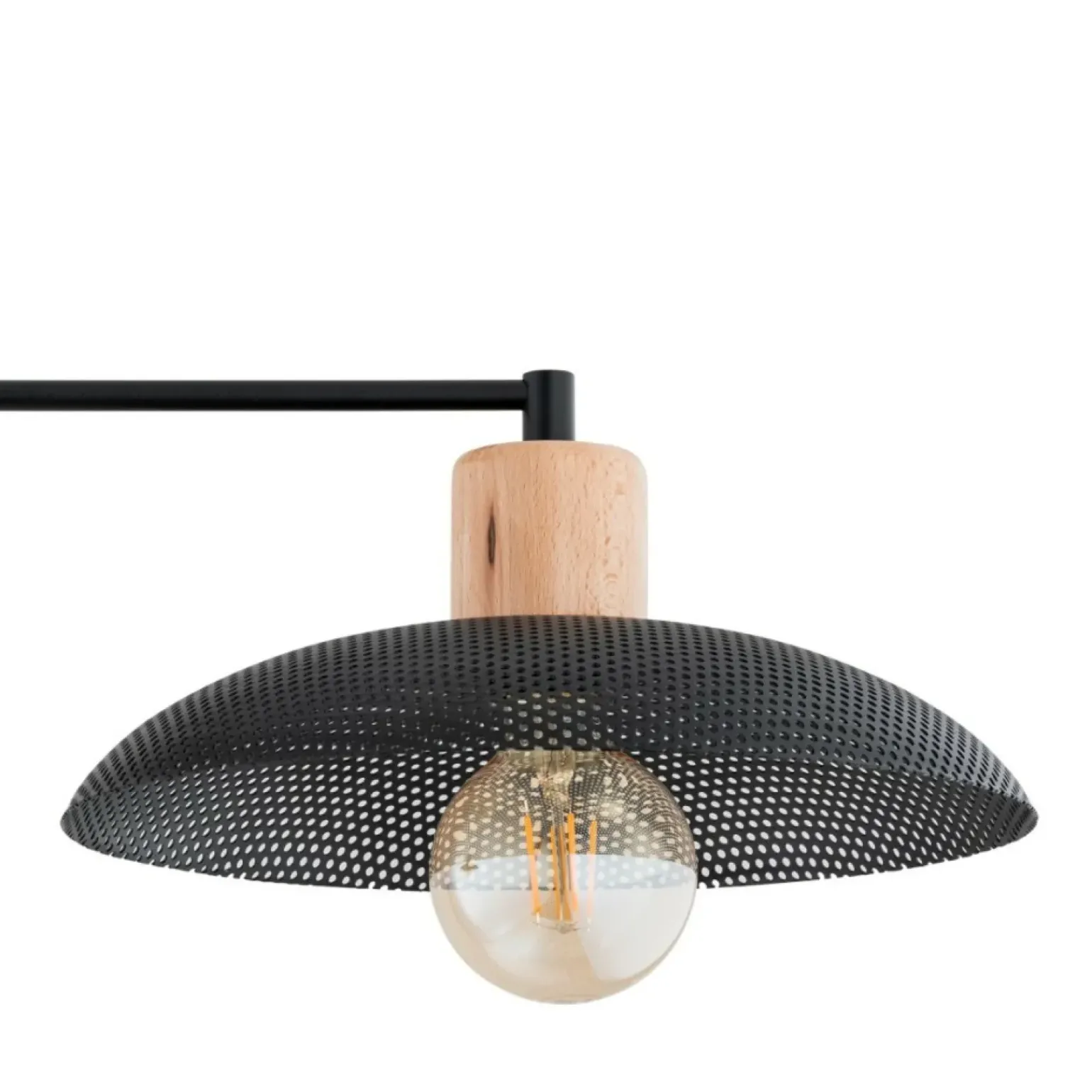 Best Dwupunktowa, metalowa lampa sufitowa 1318/2 KOBE | Kaja Oświetlenie Żyrandole Nowoczesne