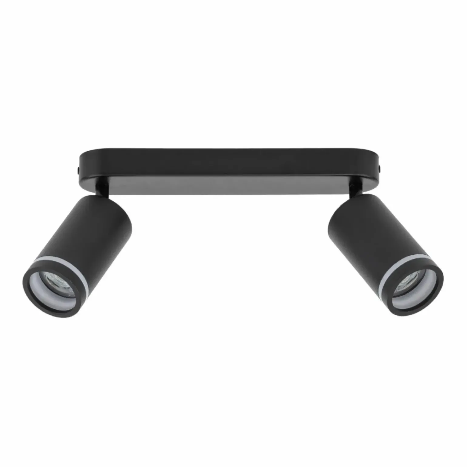 Best Sale Dwupunktowa, techniczna lampa sufitowa TK 6912 JET BLACK | Kaja Żyrandole Nowoczesne