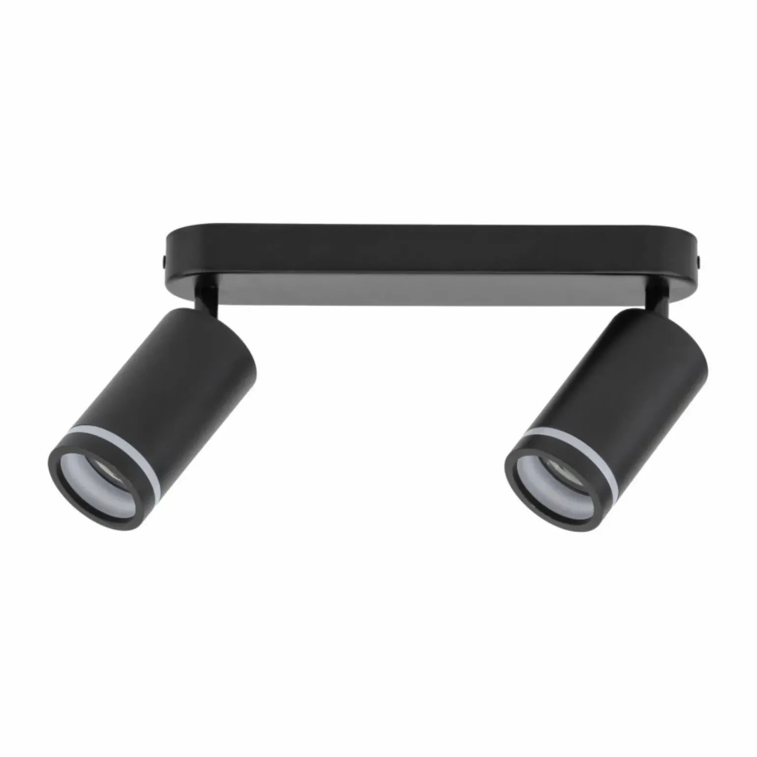 Best Sale Dwupunktowa, techniczna lampa sufitowa TK 6912 JET BLACK | Kaja Żyrandole Nowoczesne