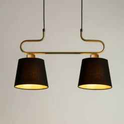 Online Dwupunktowy, modernistyczny żyrandol SIG 40645 VOLUTTO | Kaja Żyrandole Nowoczesne