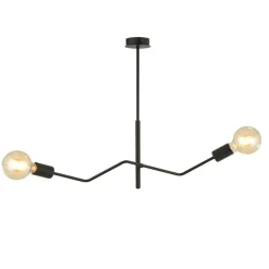 Best Dwuramienna lampa sufitowa w stylu loftowym 1126/2 FRIX | Kaja Żyrandole Nowoczesne