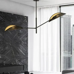 Clearance Dwuramienna lampa sufitowa do sypialni 1158/2 VENE | Kaja Oświetlenie Żyrandole Nowoczesne