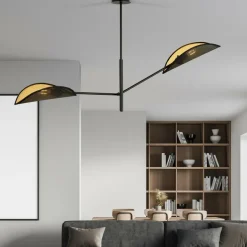 Clearance Dwuramienna lampa sufitowa do sypialni 1158/2 VENE | Kaja Oświetlenie Żyrandole Nowoczesne