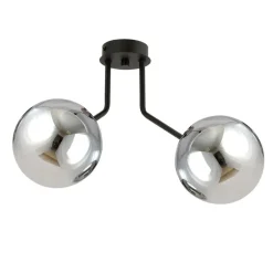 Store Dwuramienna lampa sufitowa do korytarza 1140/2 NOVA | Kaja Oświetlenie Żyrandole Nowoczesne