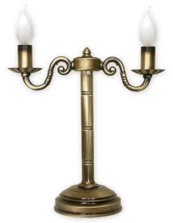 Sklep Kaja Dwuramienna, świecznikowa lampka stołowa O1008/L2 PRIMA | Kaja