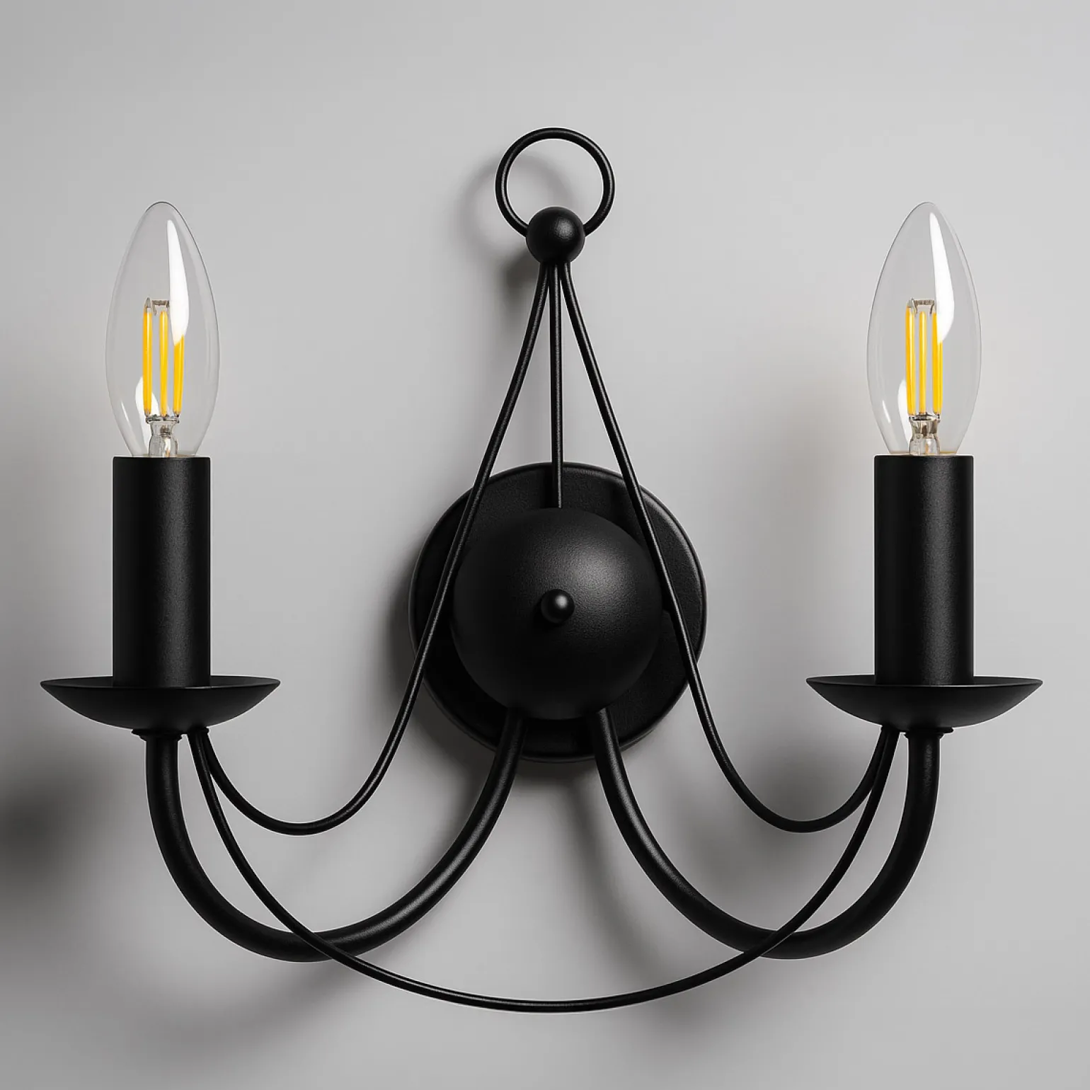 Sklep Kaja Dwuramienny, kinkiet świecznikowy K-3527 PERSEO | Kaja