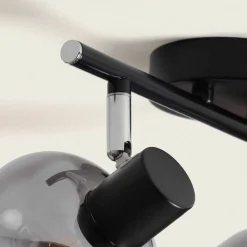 Store Dwuramienny reflektor, szklane klosze ABR-SLWN-2XE14 NINO | Kaja Żyrandole Nowoczesne