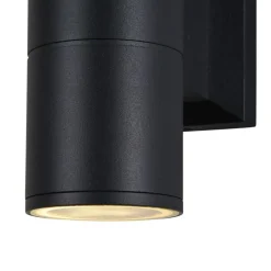 Sklep Kaja Dwustronny kinkiet ogrodowy tuba O574WL-02B BOWERY | Kaja Oświetlenie