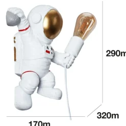 Sklep Kaja Dziecięca lampka stołowa astronauta ABR-KARD7 AMSTRONG | Kaja